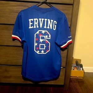Julius Erving (Dr. J) Philadelphia 76ers jersey